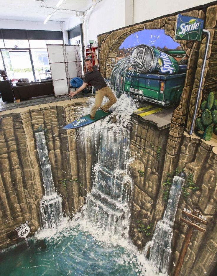 Optical Illusion 3D Street Art HAFACS