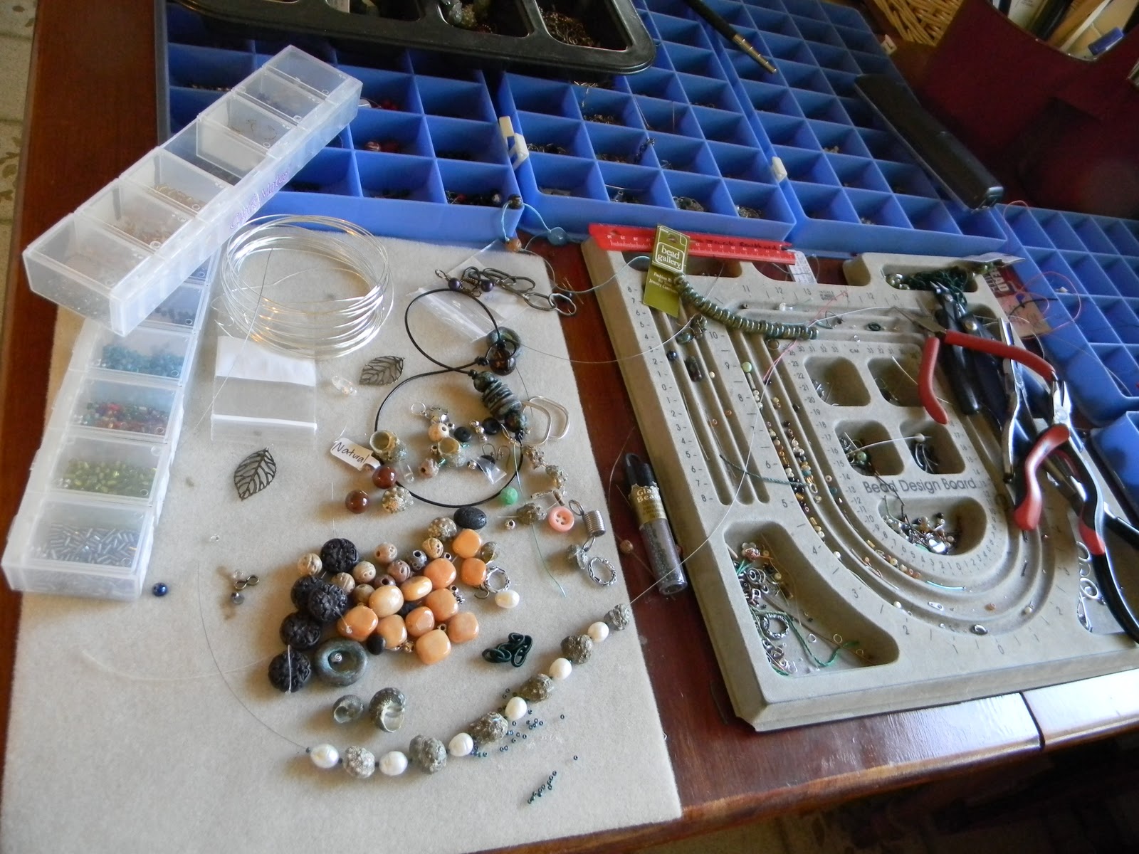 Christine's Beading Blog Bead Table Wednesday