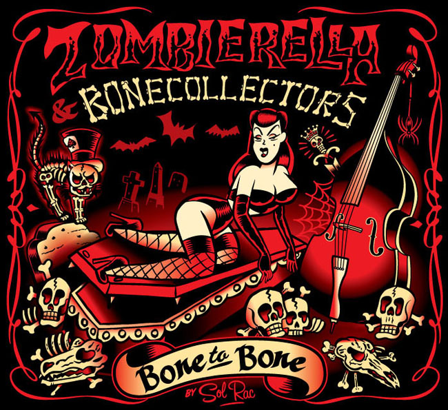 Jt music to the bone. Zombierella. The BONECOLLECTORS группа.