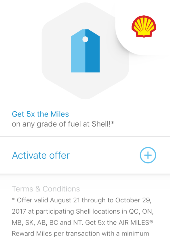 Shell Get 5X the Air Miles