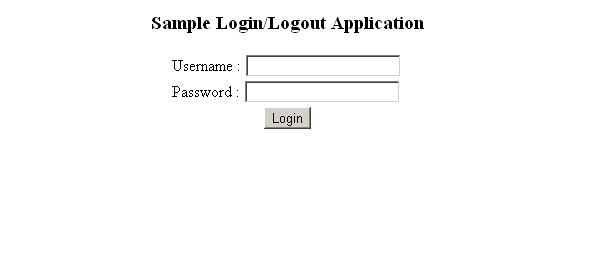 Java Knowledge Source Login Logout Application In JSP Servlet 