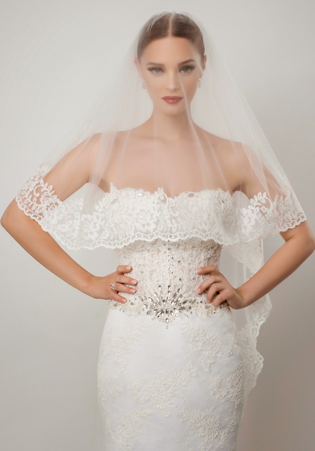 I am a Woman in Love: Wedding Inspiration: 2015 Bridal Veils by Bien Savvy