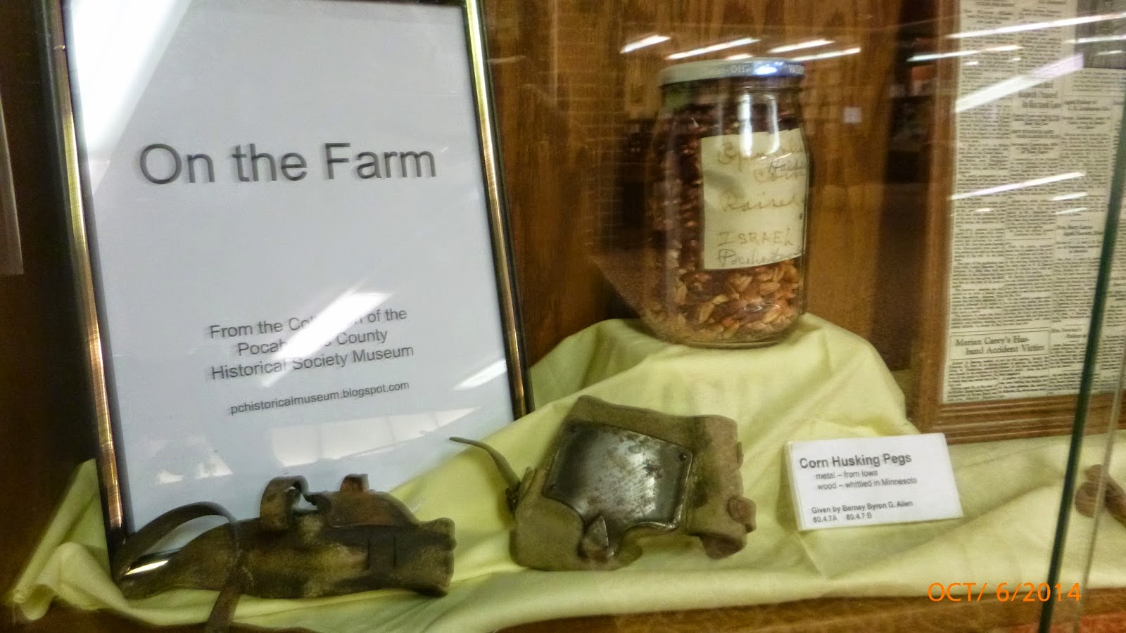 Pocahontas County Iowa Historical Society Museum New Displays at The Pocahontas and Laurens