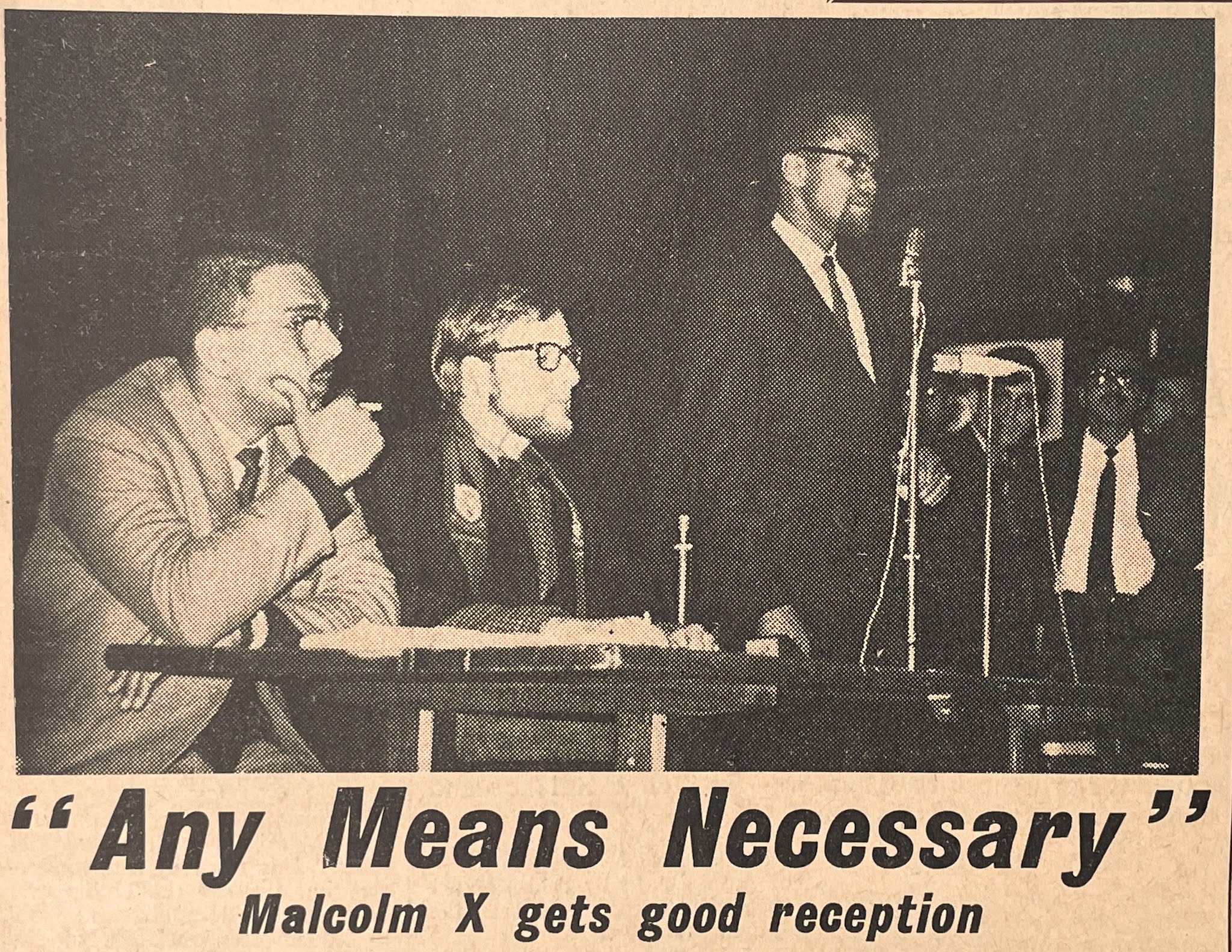 Libraries Sheffield The story is in the story Malcolm X’s visit to