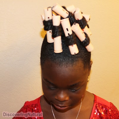 Big Sis's Graduation Natural Hair: Twisted Mohawk Hairstyle