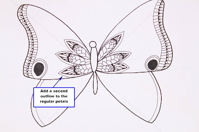 mandala butterfly