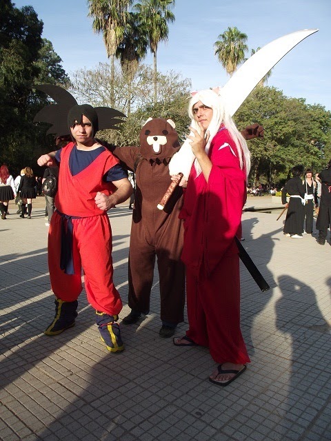cosplayers na Redenção