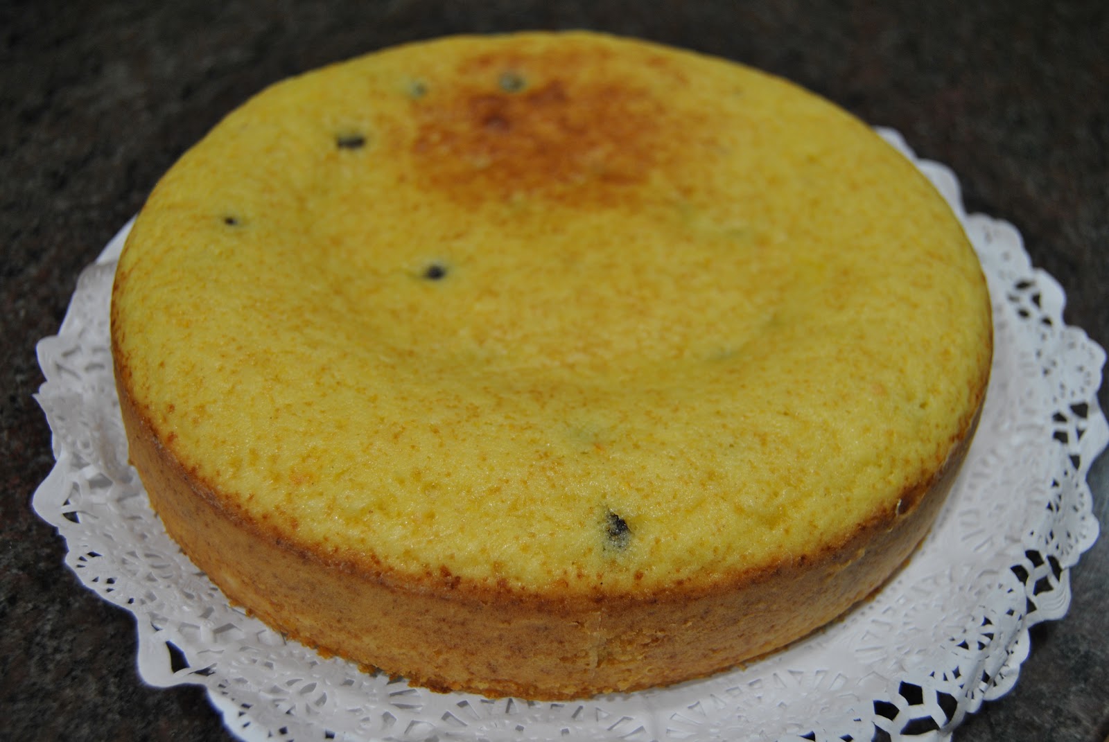 La Mangé! Bizcocho de naranja y