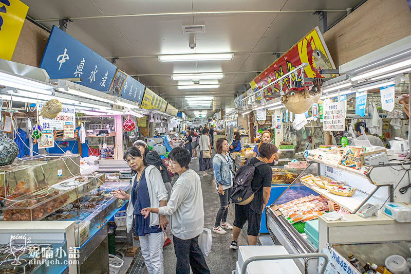 【沖繩那霸美食景點】第一牧志公設市場。首沖族必插旗日版上引水產