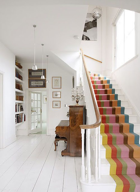 Colourful staircase deisgns Colourful staircase deisgns