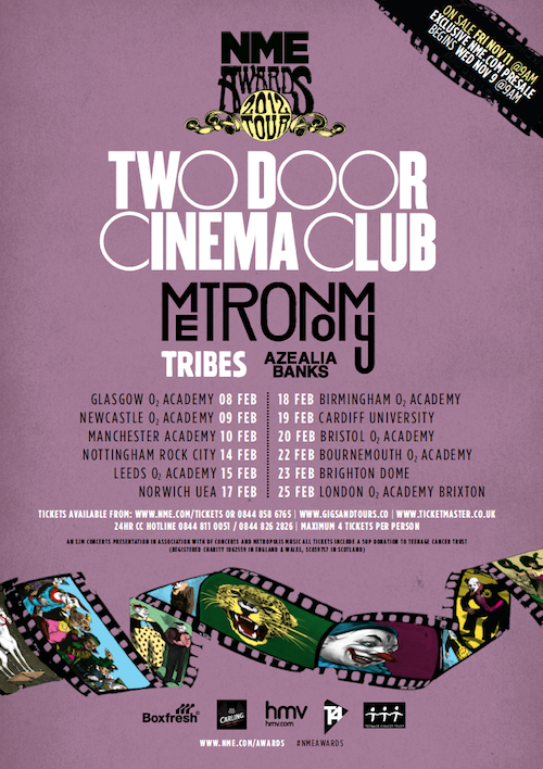 nothing but music Premios NME 2012