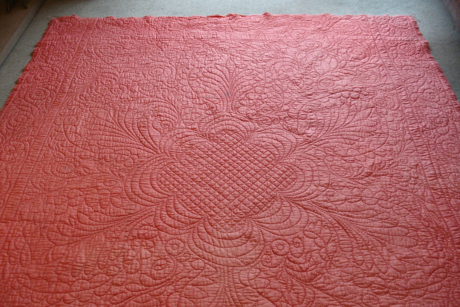 Welsh Quilts Red Durham Quilt