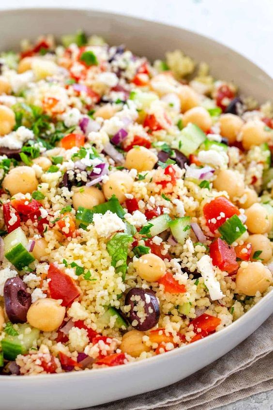 Mediterranean Couscous Salad Tasty Recipe Ideas