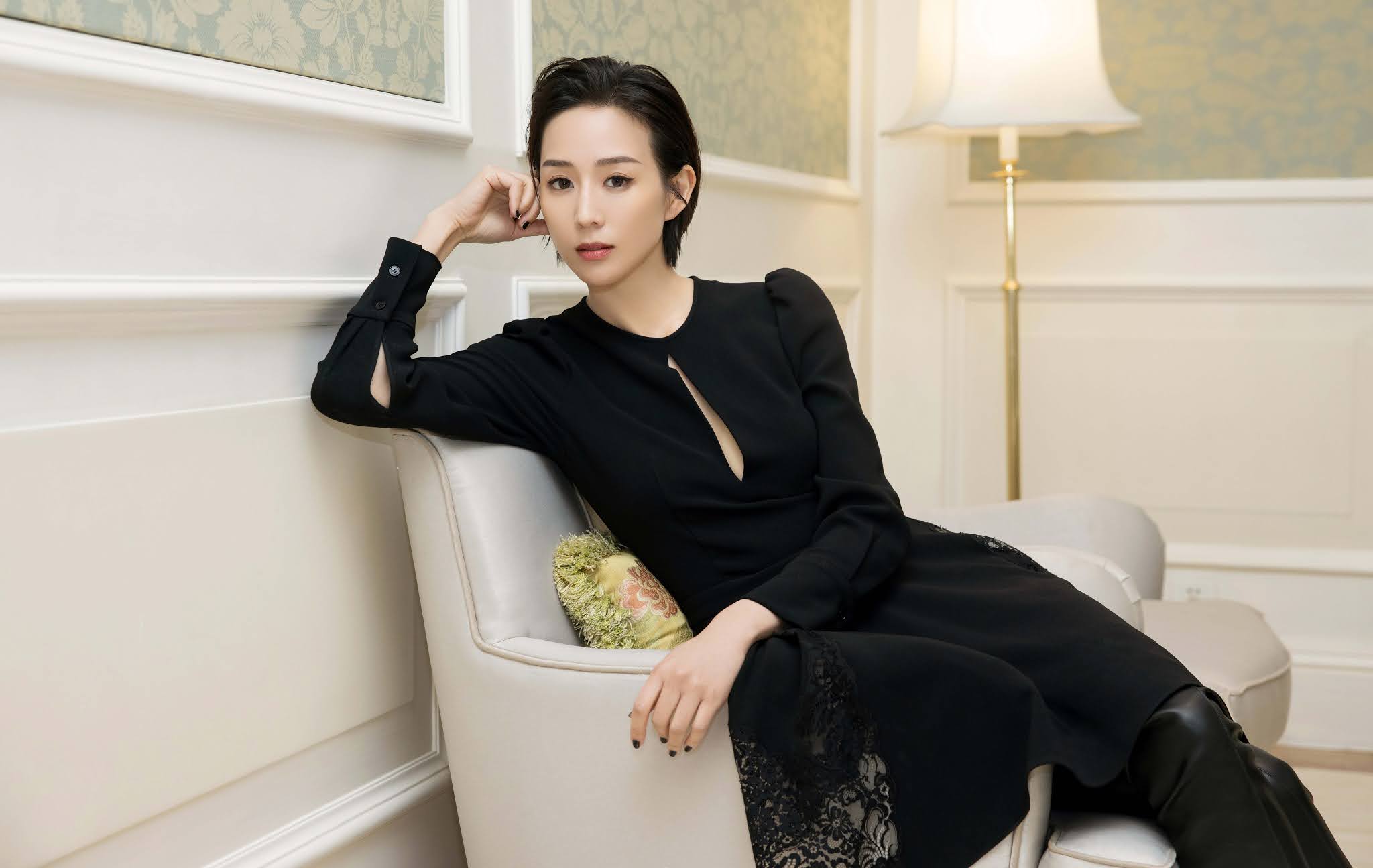 Janine Chang poses for photo shoot.