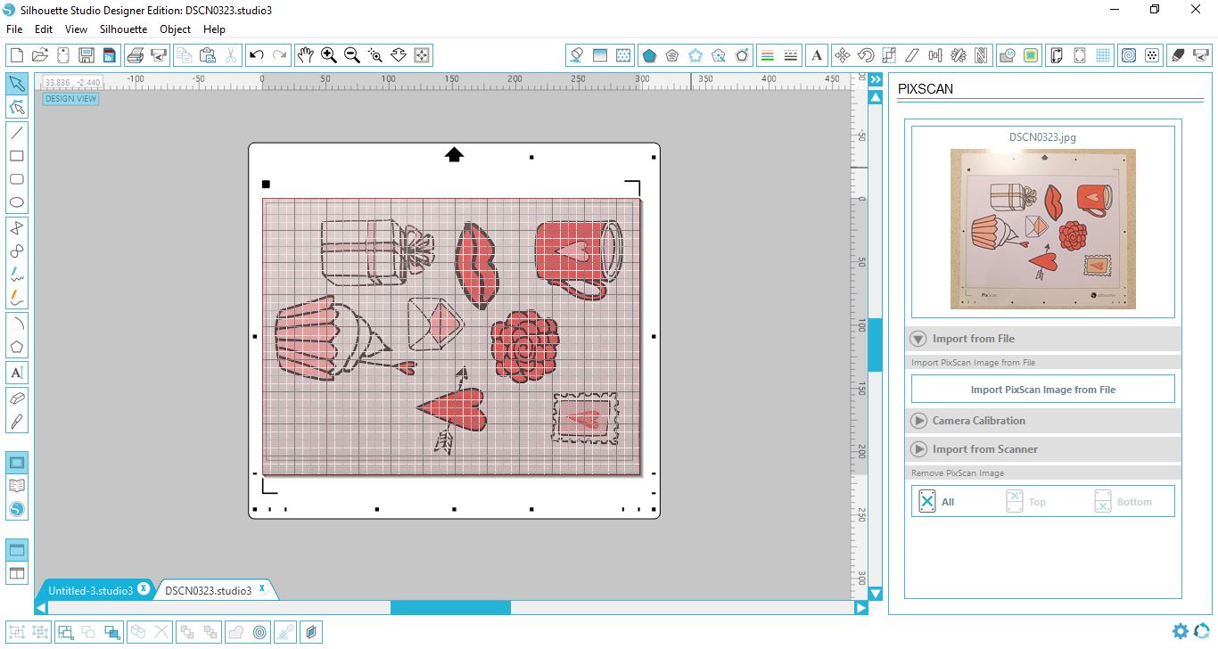 How To Use the Pixscan Mat In Silhouette Design Bundles