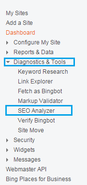 How to use Bing Seo Analyzer How to use Bing Seo Analyzer | 101helper