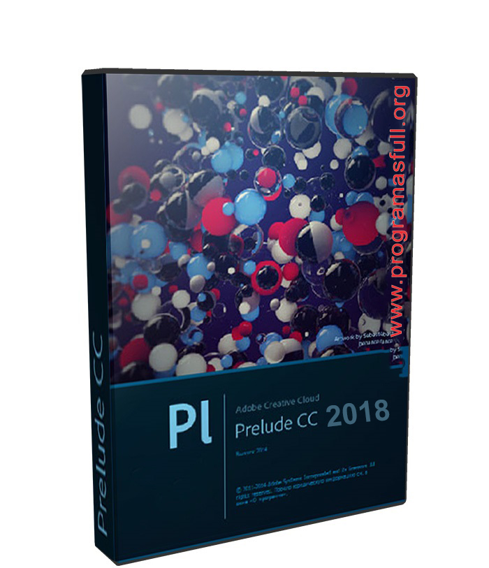 Adobe Prelude CC 2018 7.0.1.49 poster box cover