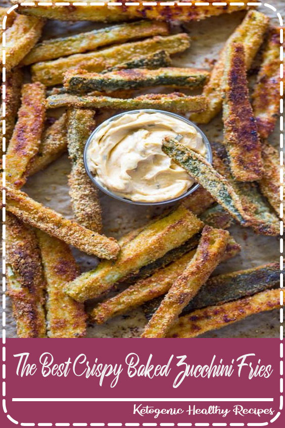 The Best Crispy Baked Zucchini Fries Healthy Recipes Vegan