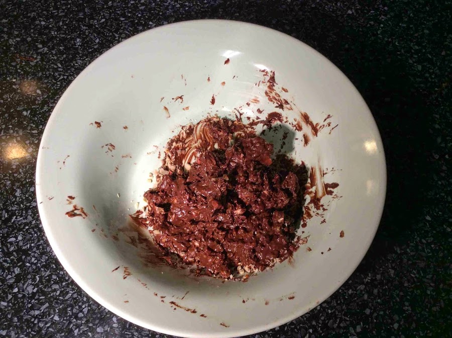 Crujiente de avellanas