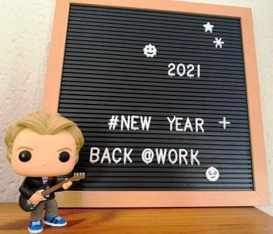 2021 New Year 2021 New Year - on letterboard