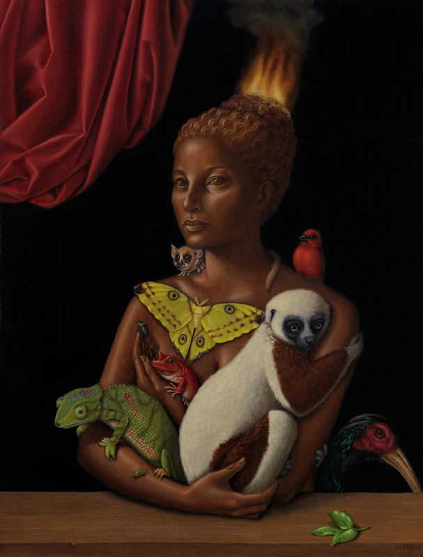 Madeline Von Foerster 1973 | American Fantastic Surrealist painter