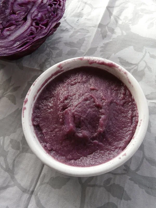 Cannelle & Piment: Purée de Chou Rouge