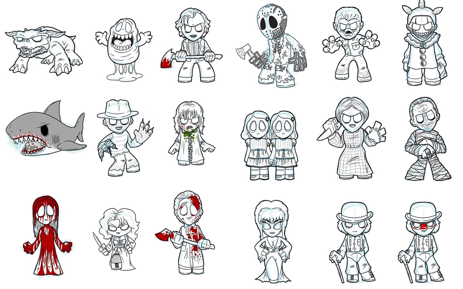 horror mystery minis series 3