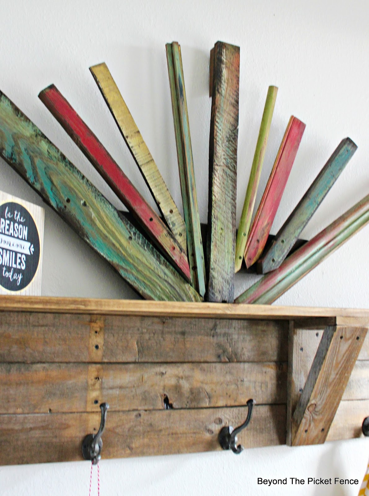 Beyond The Picket Fence Scrap Wood Art
