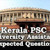 Kerala PSC Model Questions for University Assistant - 74