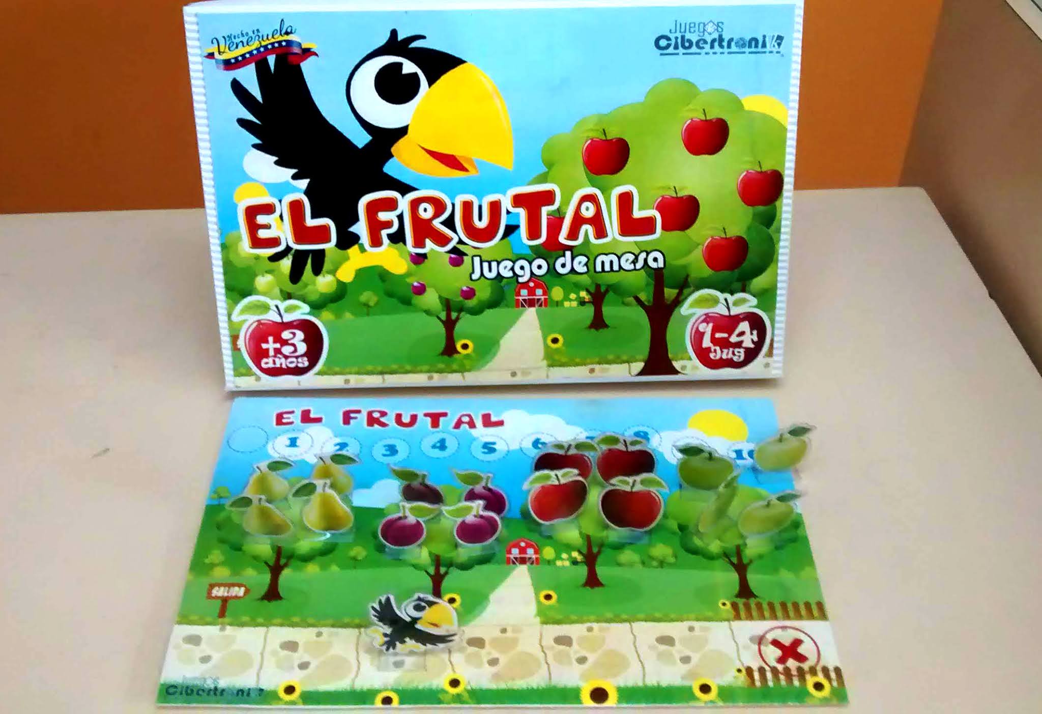 EL Frutal, Juego de mesa educativo Juegos Cibertronik