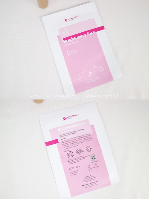 Airnderm Brightening Sheet Mask