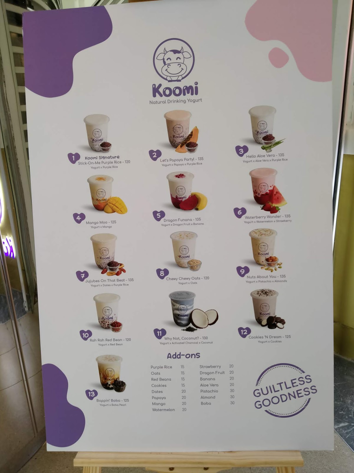 Koomi Natural Drinking Yogurt