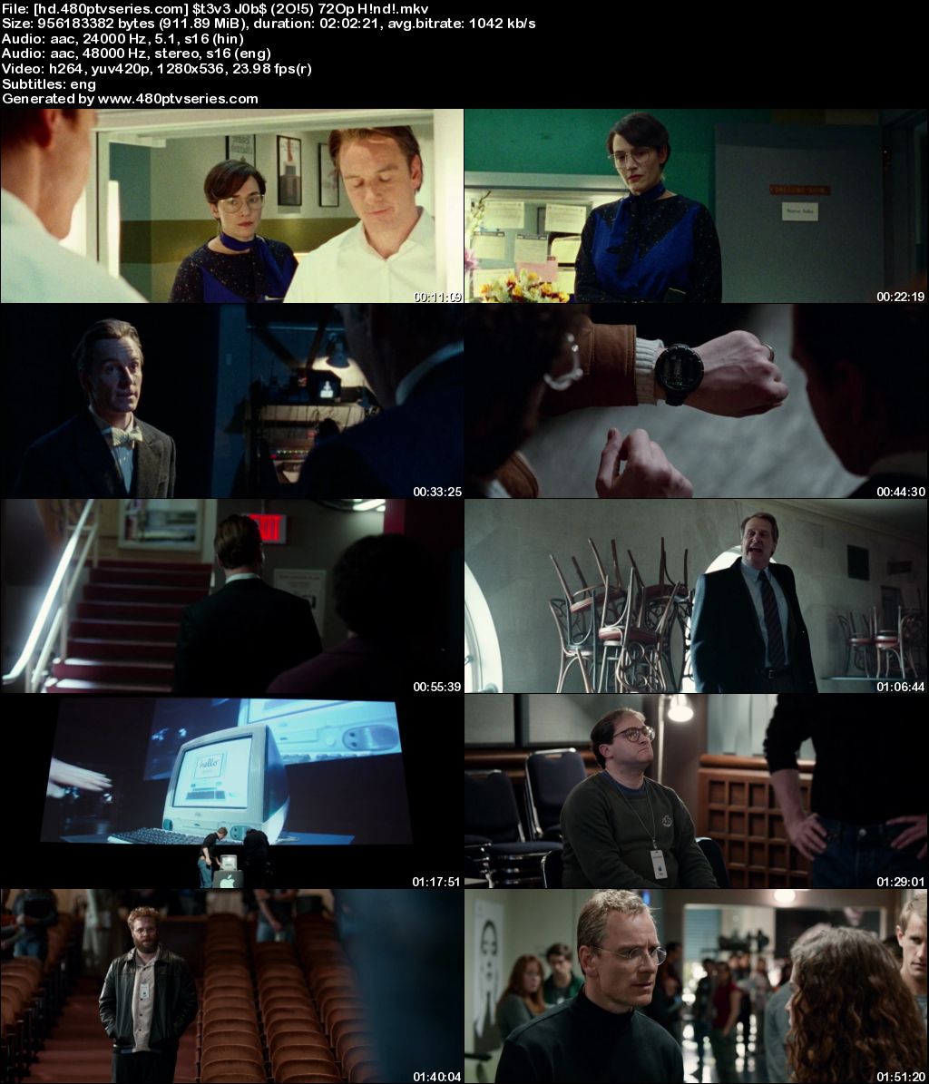 Download Steve Jobs (2015) 900MB Full Hindi Dual Audio Movie Download 720p Bluray Free Watch Online Full Movie Download Worldfree4u 9xmovies
