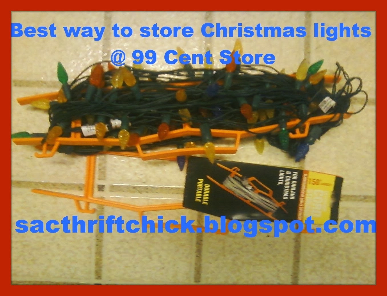 Best Way to Store Christmas Lights