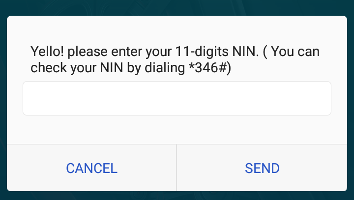 how to link NIN to MTN line