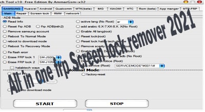 All in one frp Screen lock remover