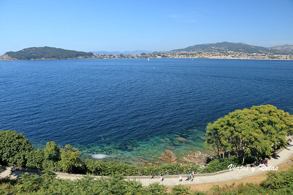 Paseo por la fortaleza de Monrreal, Baiona