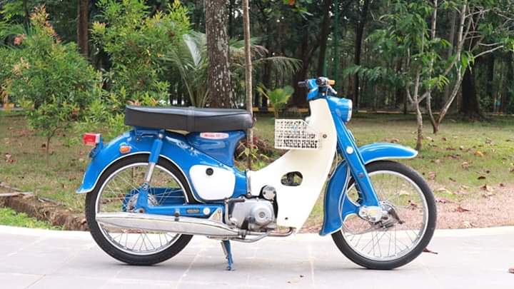 Honda super Cub с коляской