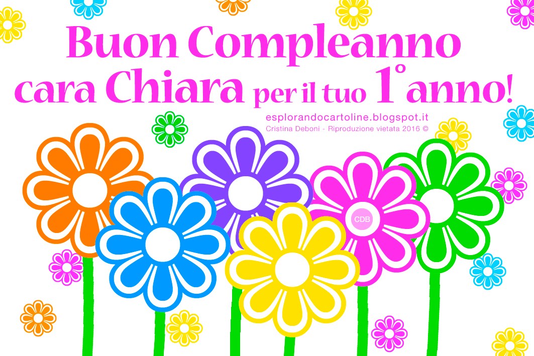 Immagini Auguri Di Buon Compleanno 1 Anno - Immagini