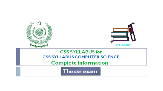CSS SYLLABUS COMPUTER SCIENCE