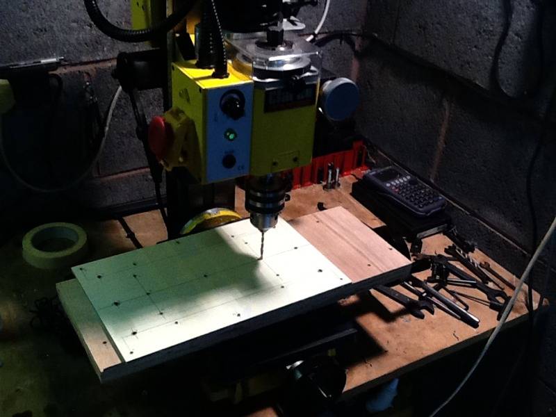 Paul's Tesla Coil Blog Drilling and Tapping Perspex