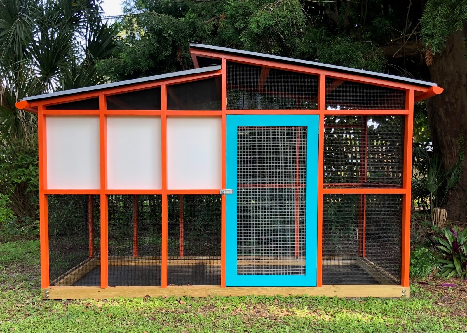 Architecture in Sarasota Mid Century Modern Chicken Coop!
