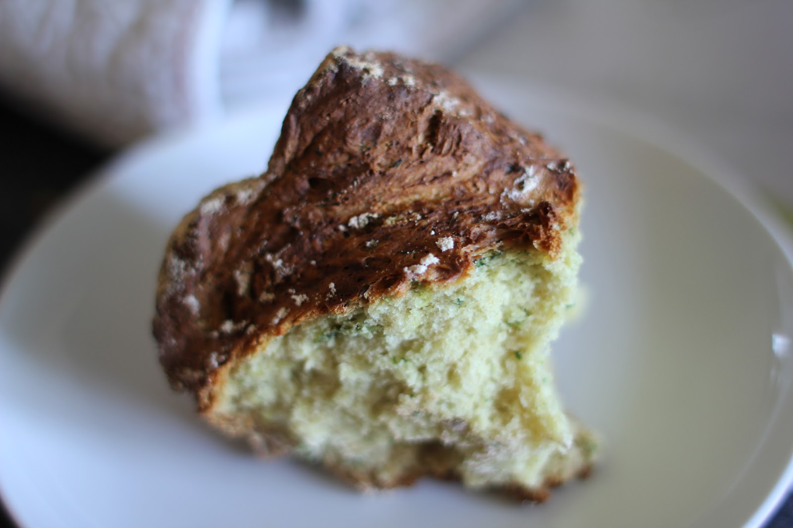 mamacook Soda Bread with Spinach and Thyme