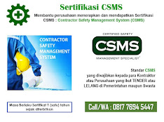 Sertifikasi Contractor Safety Management System (CSMS)