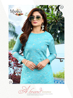 Manas Lucknowi Kurtis With palazzo Designer Collection 