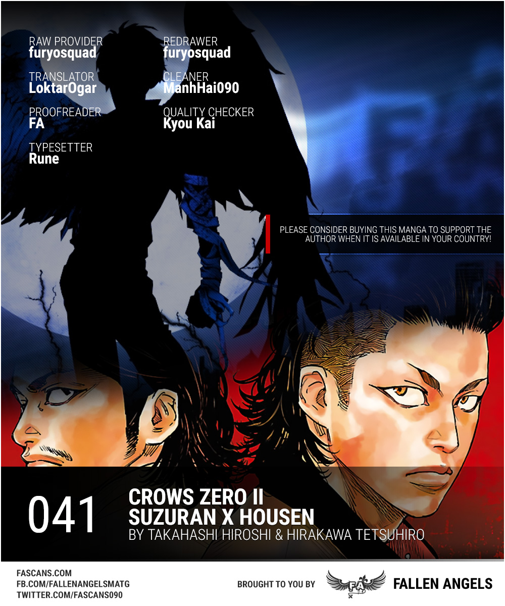 Crows Zero II - Suzuran x Housen: Chapter 41 - Page 1