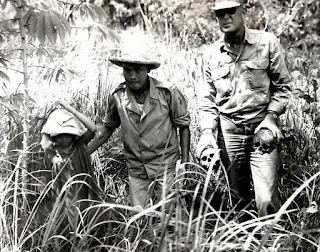 Filipino with US Army man WWII Batangas