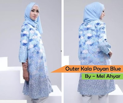 Model Outer Kala Poyan Blue