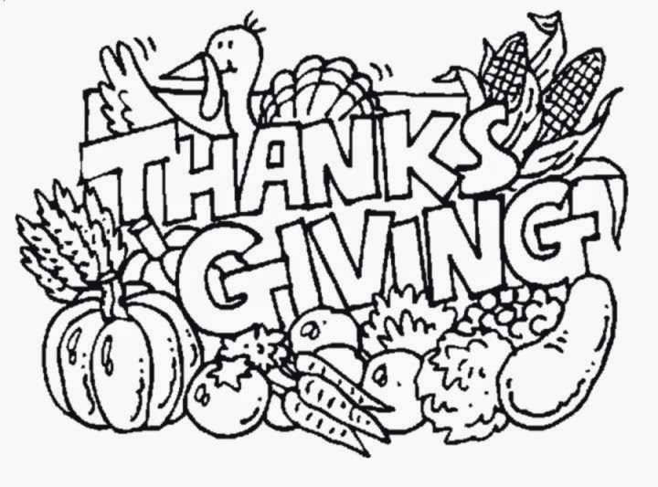 Free Thanksgiving Coloring Sheets For Kids