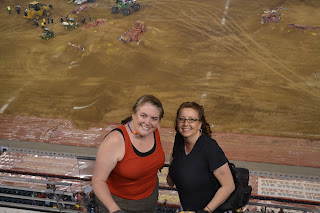 Hillary and Sherry at Monster Jam